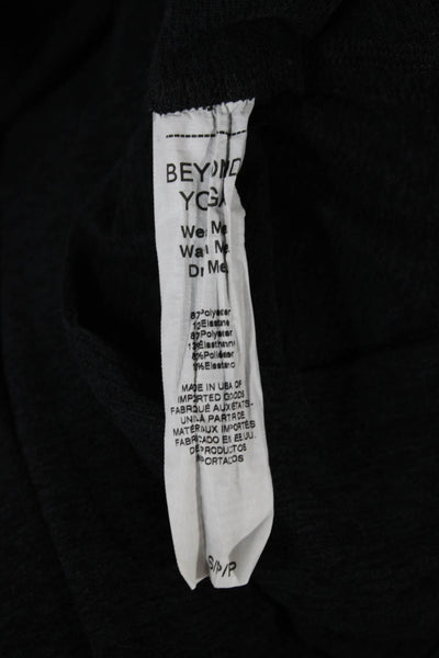 Beyond Yoga Women Leggings Gray Polyester Size S