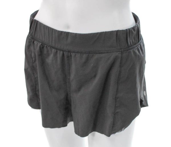 Lululemon Womens Athletic Black Skort Polyester Size 6