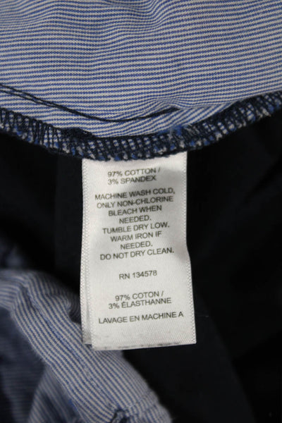 Vineyard Vines Mens Blue Cotton Chino Pants Button Size 38