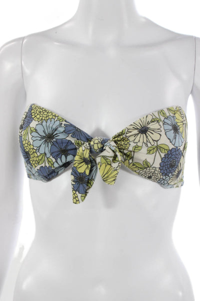 Lisa Marie Fernandez Women Floral Cotton Two-Piece Bikini Multicolor Size 3