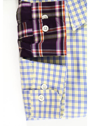 Brooks Brothers Vince Cotton Lotted Button Down Shirts Size Medium Large