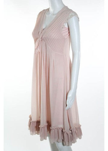 MOON COLLECTION LIVE IN CALIFORNIA Pink Night Gown Set Sz S