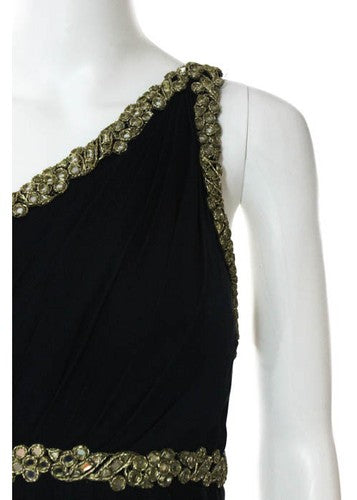 LYN DEVON Light Orange Cream Silk Striped Ope Knit Short Sleeve Sweater Top Sz M
