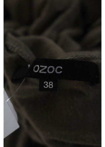 Ozoc Taupe 3/4 Sleeve Knit Dress Size 38