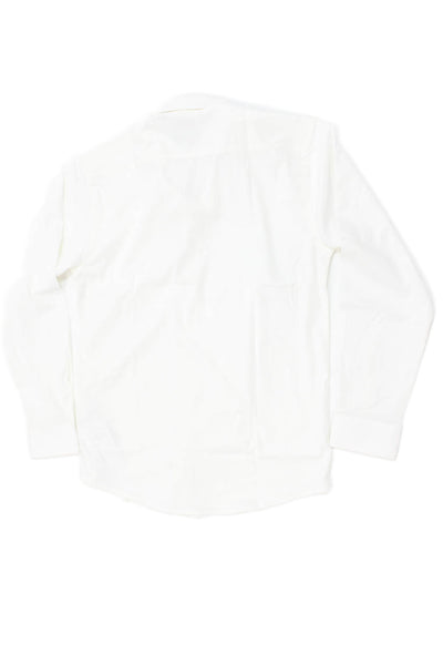 Leo & Zachary Childrens Boys Long Sleeves Button Down Shirt White Size 16