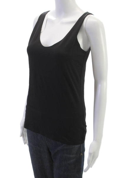 Only Hearts Womens Black Nylon Scoop Neck Sleeveless Tank Size M