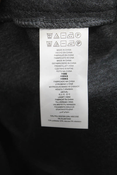 Michael Michael Kors Womens Gray Polyester Leggings Size 8