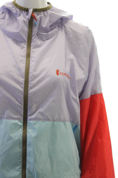 Cotopaxi Womens Windbreaker Multicolor Polyester Long Sleeve Size XL