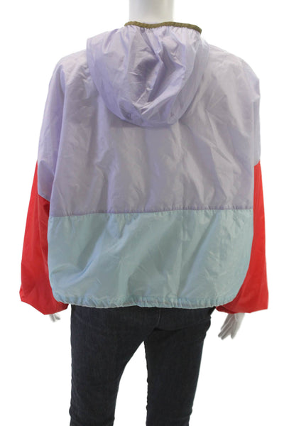 Cotopaxi Womens Windbreaker Multicolor Polyester Long Sleeve Size XL