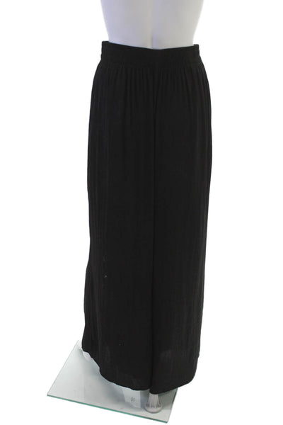 Zara Womens Dress Pants Black Polyester Pull On Size S
