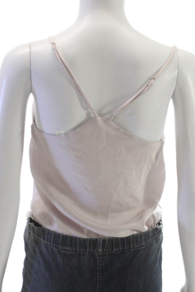 ASTR Womens Beige Cowl Neck Camisole Jumpsuit Polyester Sleeveless Size XS