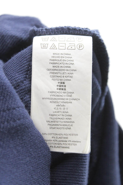 Michael Michael Kors Womens Blue Capri Pants Cotton Blend Size L