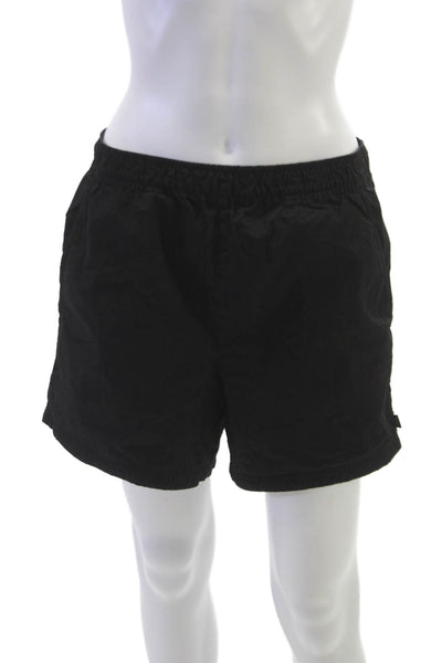 TNA Womens Athletic Nylon Shorts Black Size M