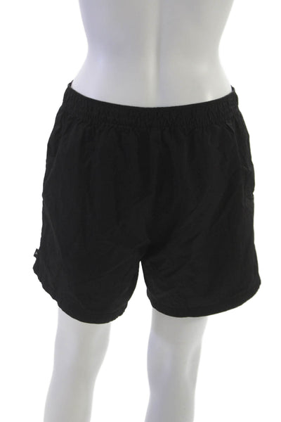 TNA Womens Athletic Nylon Shorts Black Size M