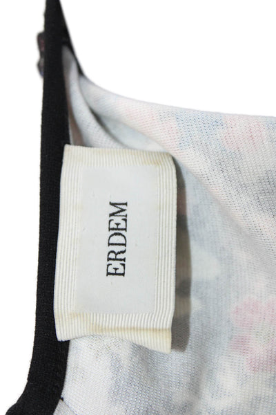 Erdem Women Fit & Flare Floral Viscose Knee Length Dress Size 4