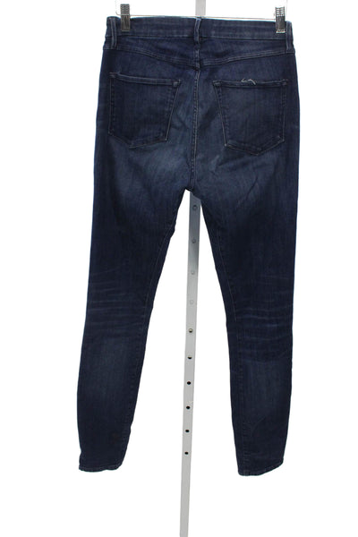 3x1 NYC Womens Skinny Jeans Blue Cotton Size 27