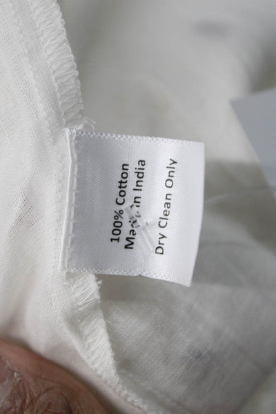 Bell Womens Mini Skirt White Cotton Pull On Size 4