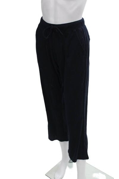 Splendid Women Blue Polyester Drawstring Sweatpants Size XS