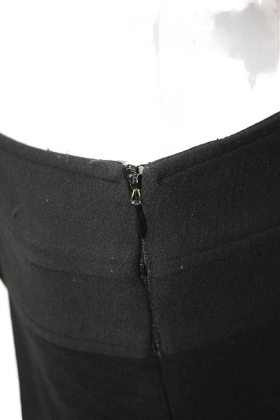 Tracy Reese Womens Black Viscose Dress Pants Zip Inseam 31 Size 6
