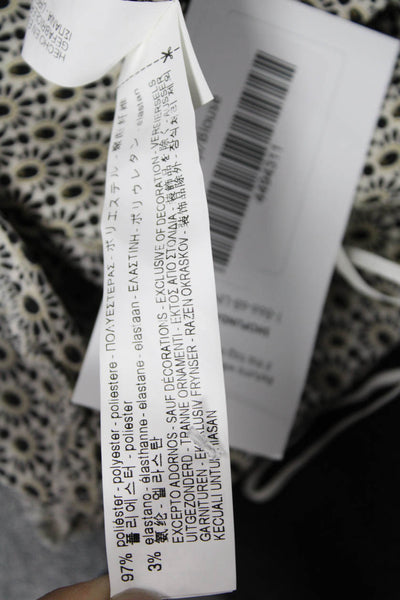 Zara Basic Collection Womens Blouse Multicolor Cowl Neck Long Sleeve Size S