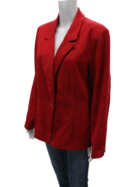 Nanette Nanette Lepore Women Pant Suit Blazer Red Size 14