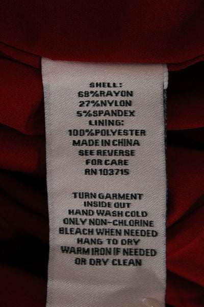 Nanette Nanette Lepore Women Pant Suit Blazer Red Size 14