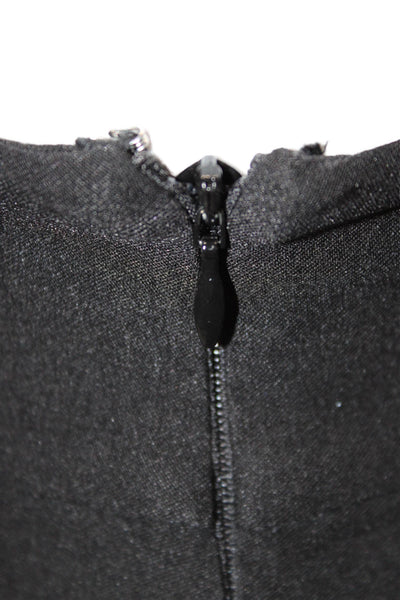 NBD Womens Black Rayon Dress Pants Zip Solid Inseam 31 Size XS