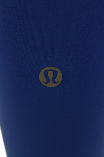 Lululemon Womens Blue Ankle Leggings Polyester Size 2