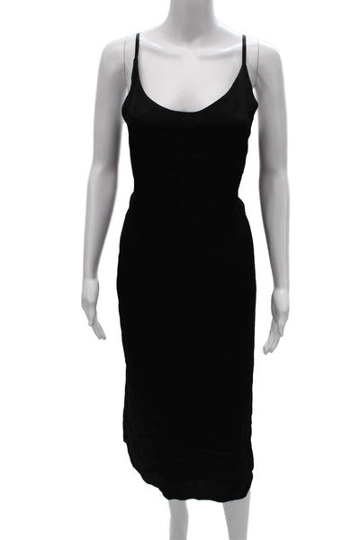 Everlane Womens Slip Dress Black Viscose Sleeveless Size 6