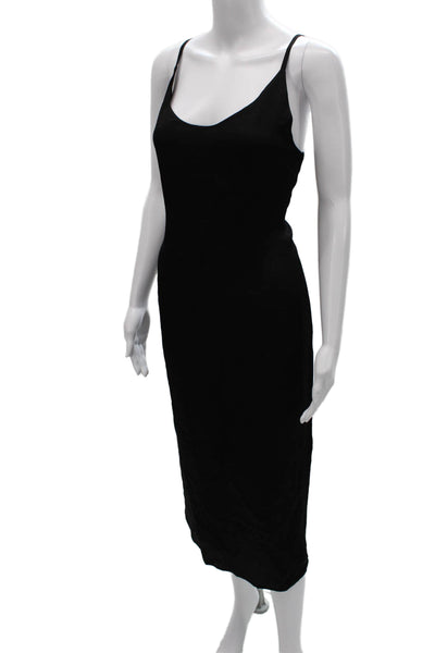 Everlane Womens Slip Dress Black Viscose Sleeveless Size 6