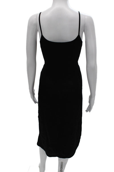 Everlane Womens Slip Dress Black Viscose Sleeveless Size 6