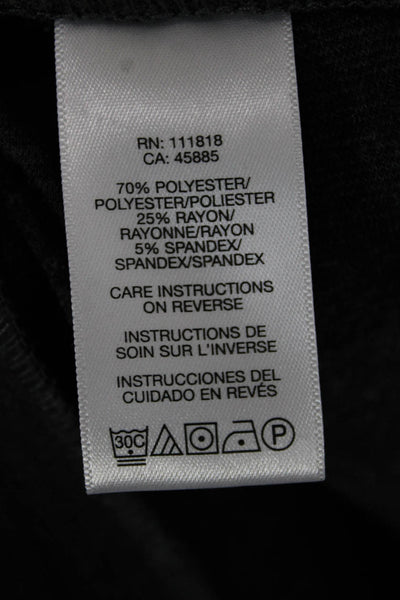 Michael Michael Kors Womens Straight Pencil Skirt Gray Knee Length Zip Size 10