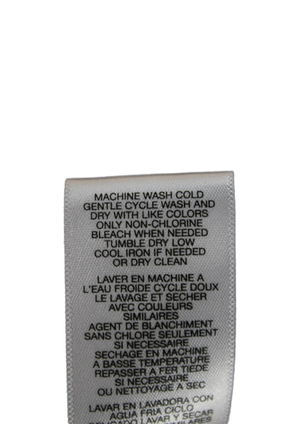 Michael Michael Kors Womens Straight Pencil Skirt Gray Knee Length Zip Size 10