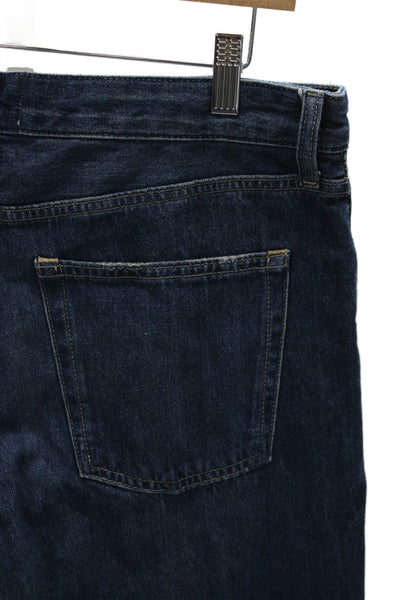 Everlane Womens Tapered Jeans Blue High Rise 100% Cotton Size 29