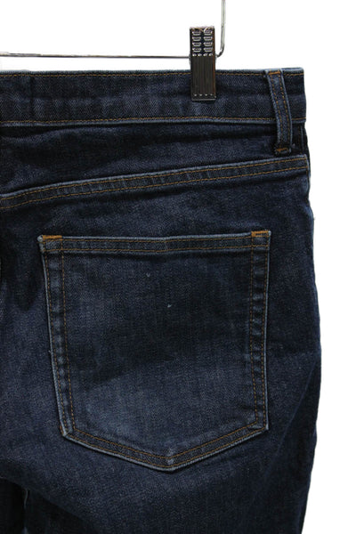 Everlane Womens High Rise Skinny Jeans Blue Cotton Blend Size 31