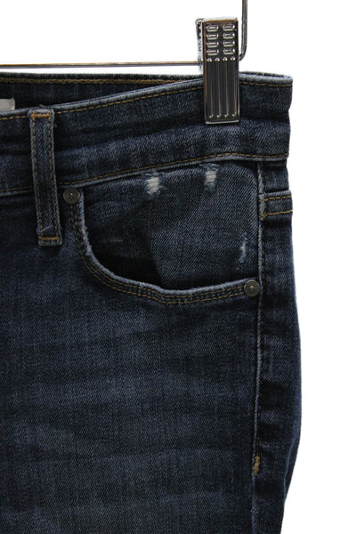 Everlane Womens Ankle Pants Blue Organic Cotton Size 12