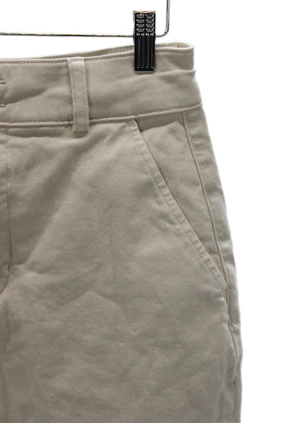 Everlane Womens Cropped Beige Pants Size 6