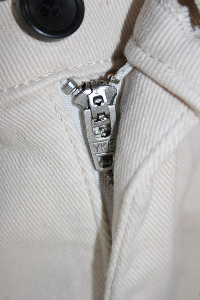 Everlane Womens Cropped Beige Pants Size 6