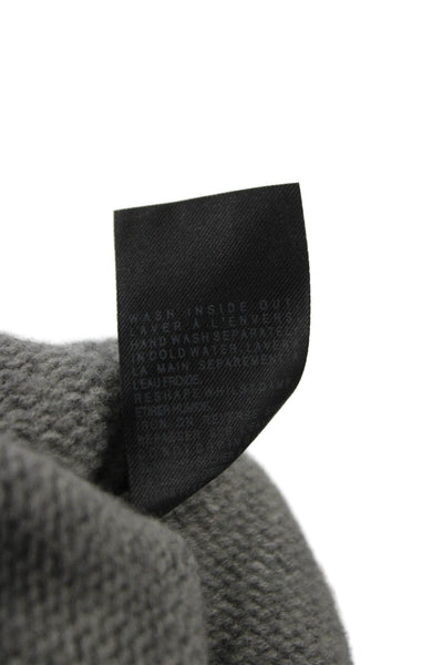 AllSaints Co Ltd Spitalfields Mens Gray Wool Collared Cardigan Sweater Size M