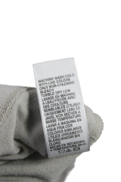Standard James Perse Womens Pullover Hoodie Gray Long Sleeve Size 0