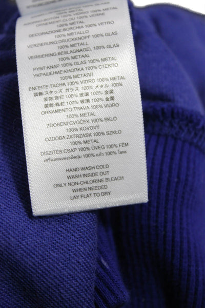Michael Michael Kors Womens Blue Full Zip Hoodie Size XS