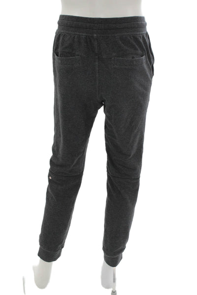 Lululemon Mens Jogger Pants Gray Cotton Drawstring 29 Inseam Size M