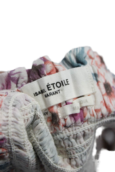 Etoile Isabel Marant Womens Multicolor Cotton A-Line Short Skirt Size 38