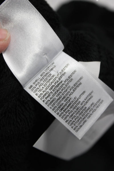 The North Face Womens Quilted Black Jacket Long Sleeve Size XS
