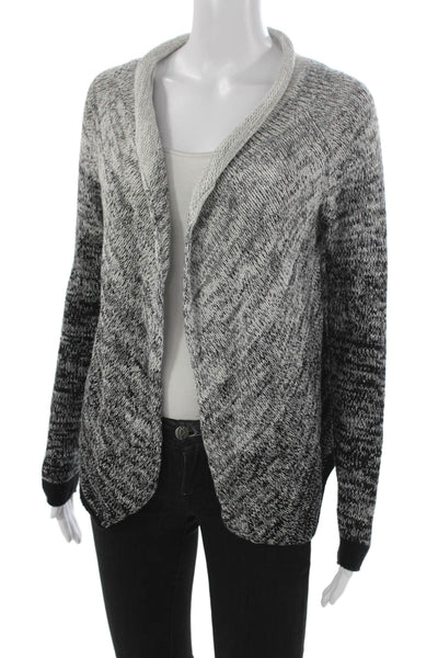 Velvet by Graham & Spencer Women Black Geometric Cardigan Size XS