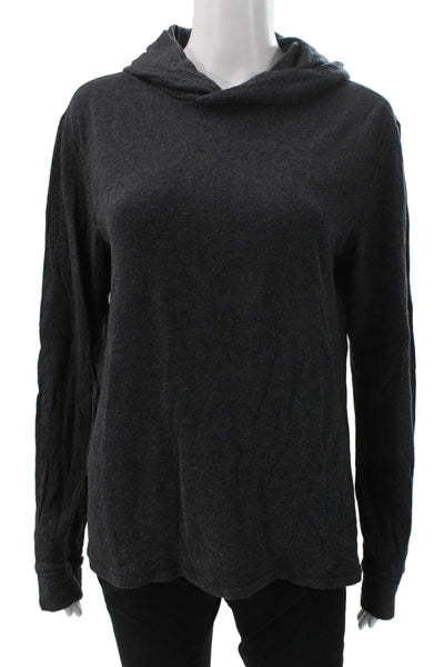 Polo Ralph Lauren Unisex Pullover Gray Cowl Neck Modal Long Sleeve Size M