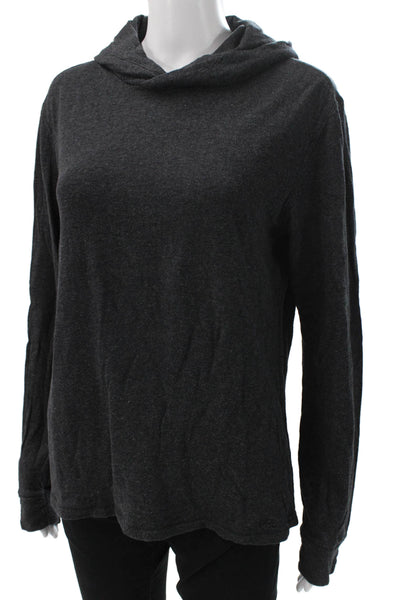 Polo Ralph Lauren Unisex Pullover Gray Cowl Neck Modal Long Sleeve Size M