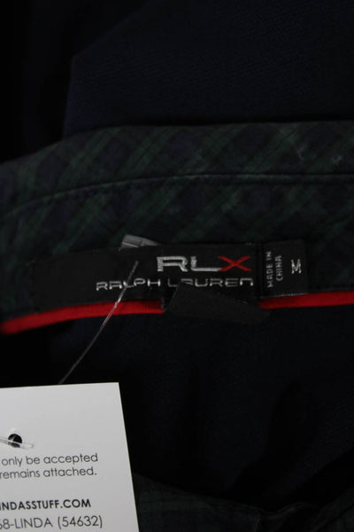 RLX Ralph Lauren Mens Casual Button Down Shirt Dark Blue Size M