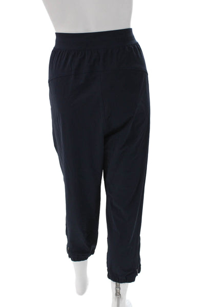 Lululemon Womens Jogger Pants Blue Nylon Pull On Solid Size 14