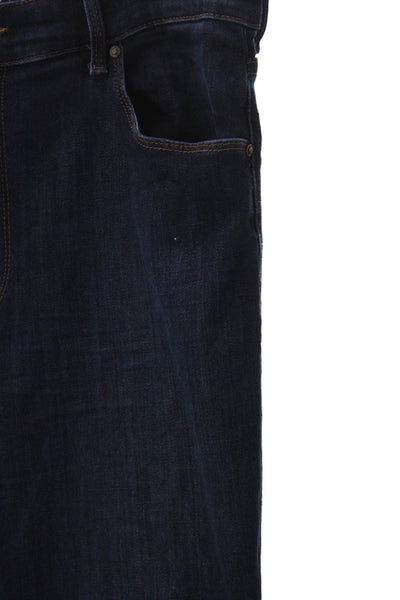 Mott and Bow Mens Skinny Blue High Rise Jeans Button Fly Size 32